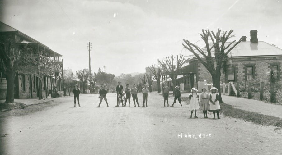Hahndorf main street 1903.