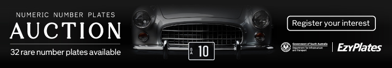 Car with number 10 number plate